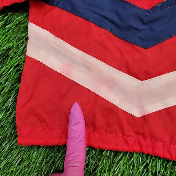Vintage 80s MOD Windbreaker Jacket M/L 21x23 Cropped - Picture 7 of 14